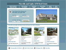 Tablet Screenshot of niceville-homesforsale.com